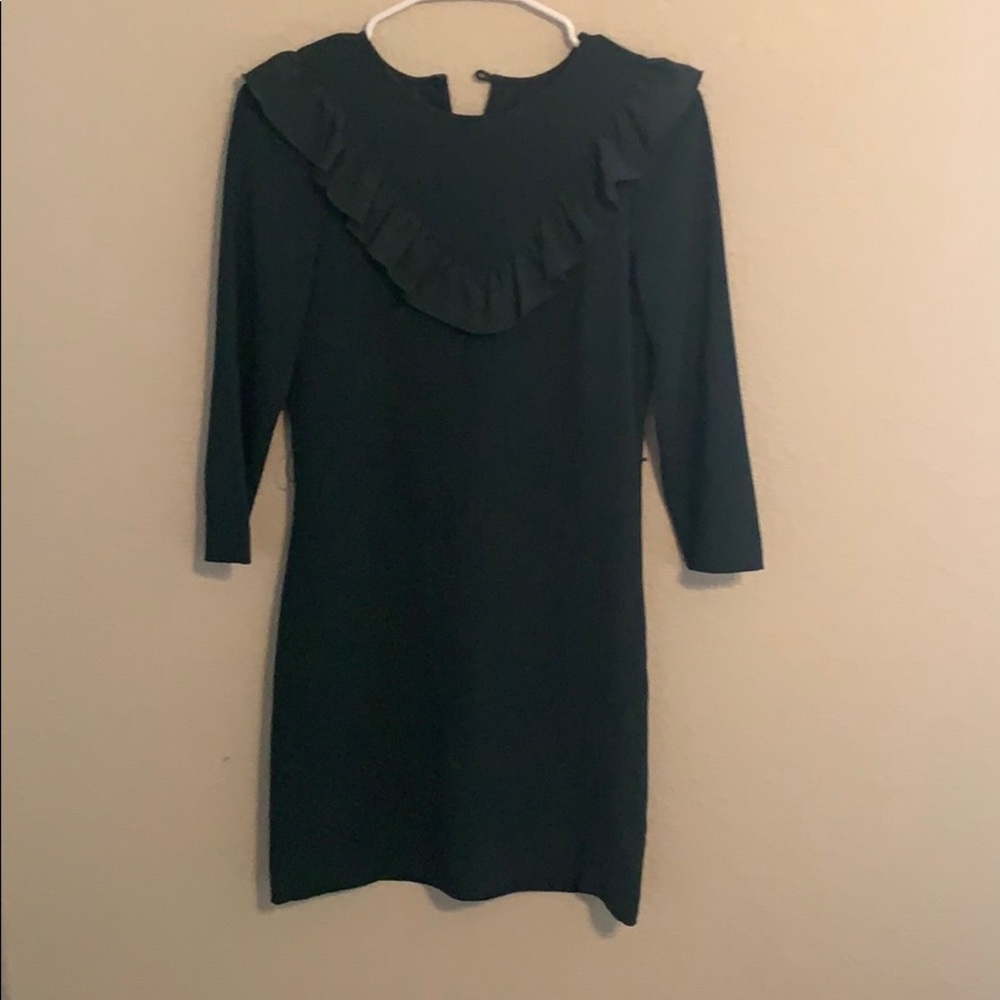 Dark green dress
